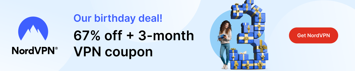 NordVPN birthday deal!