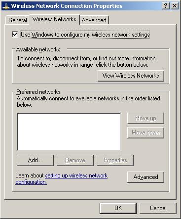 connecting to a wireless network with windows xp 3