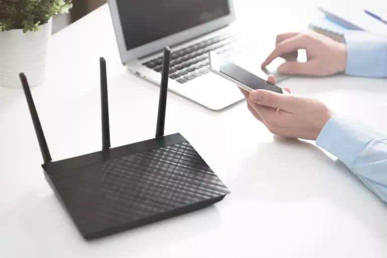 You can set up a port forward in your router using your computer or your phone